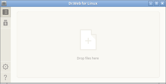 Figure 9. Area for adding files